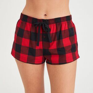 Stars Above Flannel Sleep Shorts